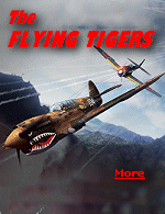 The Flying Tigers were a group of American fighter pilots that flew for China in the early part of 1942.